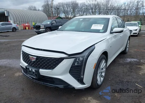 2025 Cadillac Ct5 Premium Luxury Rwd z USA, uszkodzony, nr VIN 1G6DS5RK7S0104309